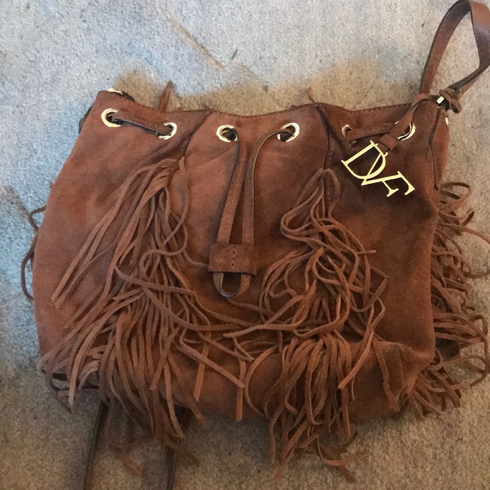 DVF fringe crossbody